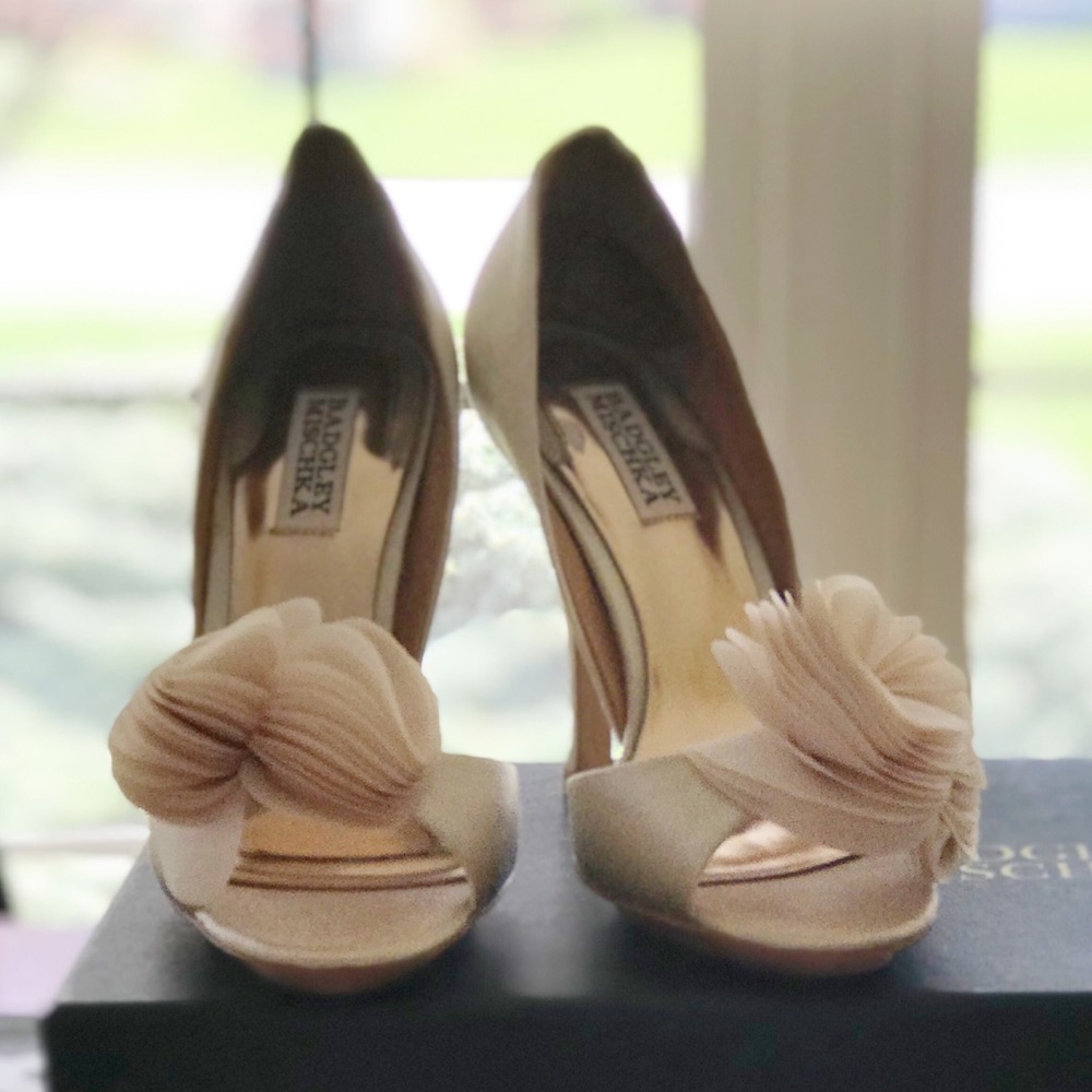 Badgley Mischka Heels, Size 7 1/2